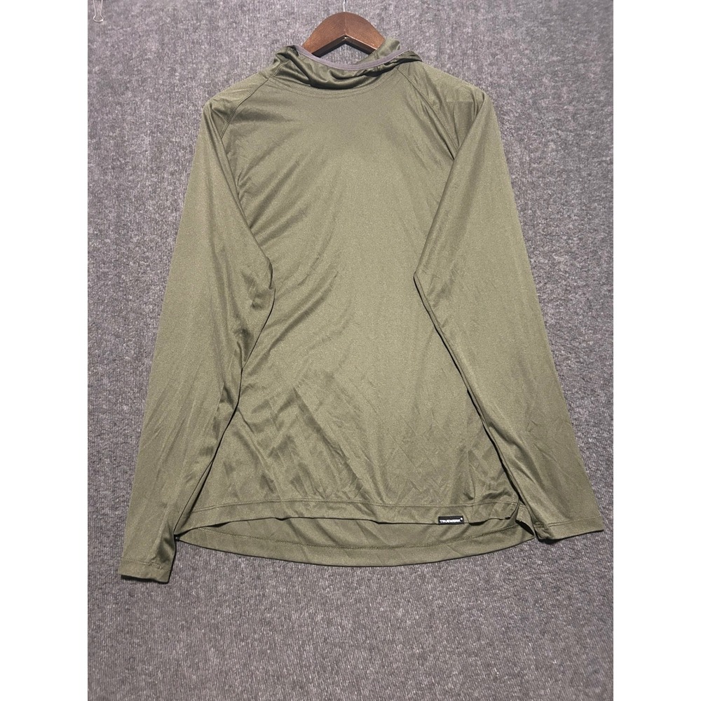 Truewerk B1 sun hoodie mens green lightweight outdoors Large read